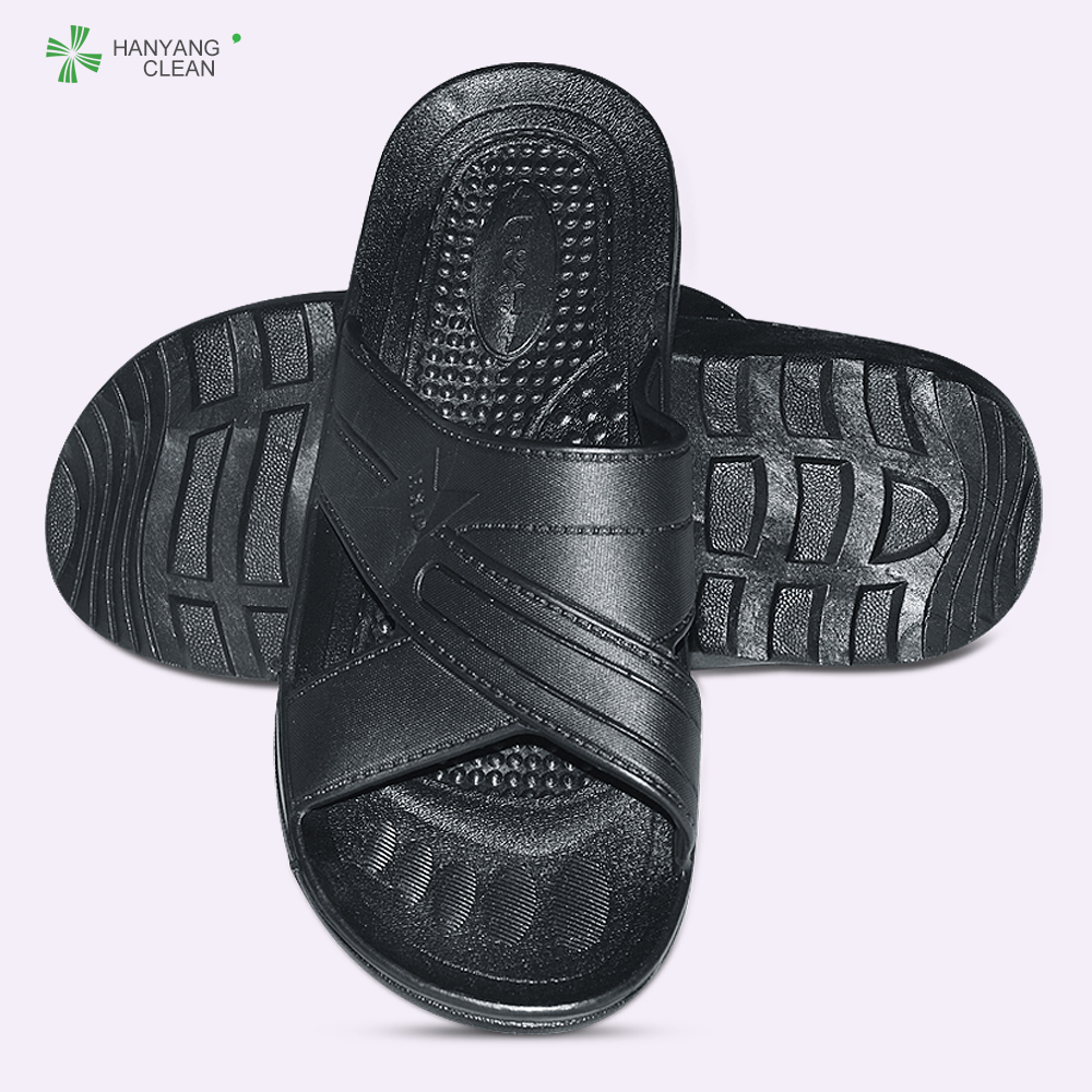 Cleanroom Non Static Slippers With High Molecular Synthetic SPU Upper