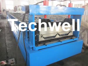 China Automatic Standing Seam Profile Roof Roll Forming Machine With 16 Forming Stations on sale