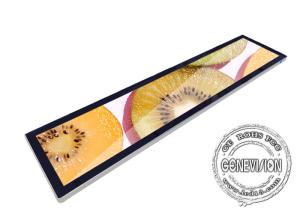 Buy cheap 48.8&quot; 4K 3840 X 720 1000nits High Brightness Stretched Bar LCD Display With DP In product