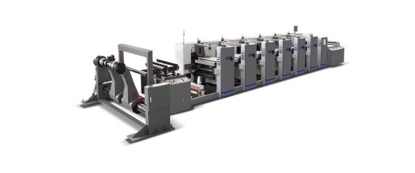 High Speed Multicolor Hamburger Box Flexographic Printing Machine with 1/8cp