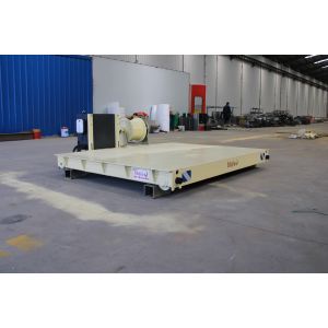 Buy cheap 5ton Automatic Transfer Trolley Warehouse Transfer Cart High Efficiency product