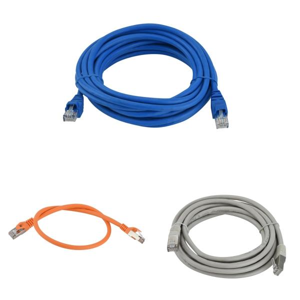 Quality PVC Jacket Copper Cat5e Cat6 UTP Patch Cord RJ45 Connector for sale