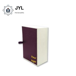 China Hot Stamping Handmade Paper Perfume Box Kraft Rigid Packaging Advertising on sale