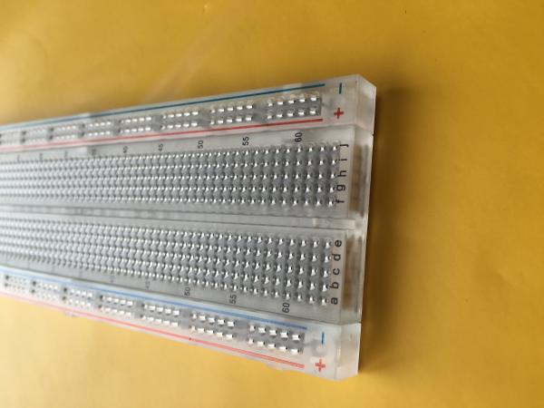 Self Adhesive DIY Transparent 830 Breadboard