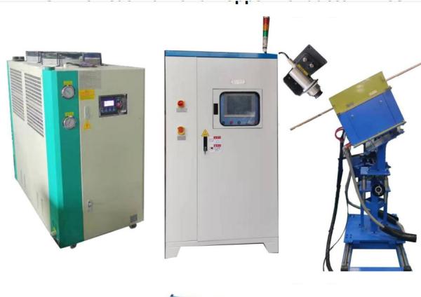 Quality Industrial Induction Heating Machine PLC HMI Induction Melting Aluminum Machine for sale