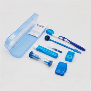 China 8 Pcs Orthodontist Braces Brush Kit With Interdental Brush Dental Wax Dental Floss on sale
