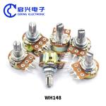 Taper Right Angle Rotary Potentiometer WH148 Linear Potentiometer B500K