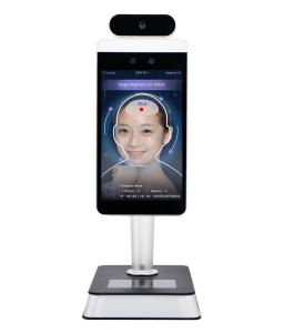 China 8 Inch 3D face recognition thermometer terminal Time Attendance System on sale