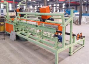 China 9.0KW Wire Mesh Weaving Machine , 100mm Diamond Mesh Fencing Machine on sale