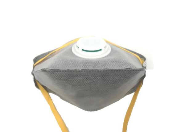 Quality Adult N95 Protective Mask Gray Color With Collapse Resistant Shell for sale