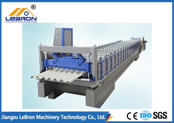 Quality GI GL Corrugated Roll Former Durable Using Blue / Green / Grey Color Optional for sale