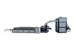 Easy Operation Flute Laminator Machine Semi Auto Touch Screen PLC System