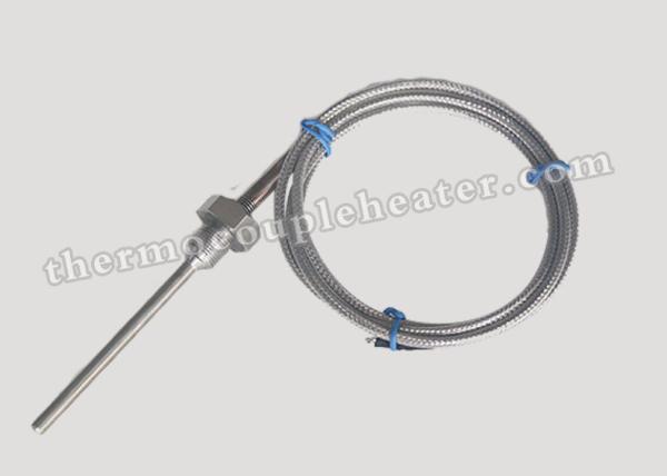 Quality Spring Loaded Type K / J Mineral Insulated Thermocouple RTD Temperature Sensor for sale