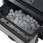 25kg Automatic Countertop Nugget Small Portable Ice Maker Machine Black for
