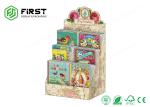Customized Printing Cardboard Counter Display Boxes , Light Weight Cardboard