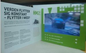 Buy cheap Brochure Display Stand 10.1 inch LCD Video Booklet With Multi - Media Player product