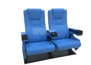 Cold Moulded High Resilient Foam Public Theater Seating Swing Back Function