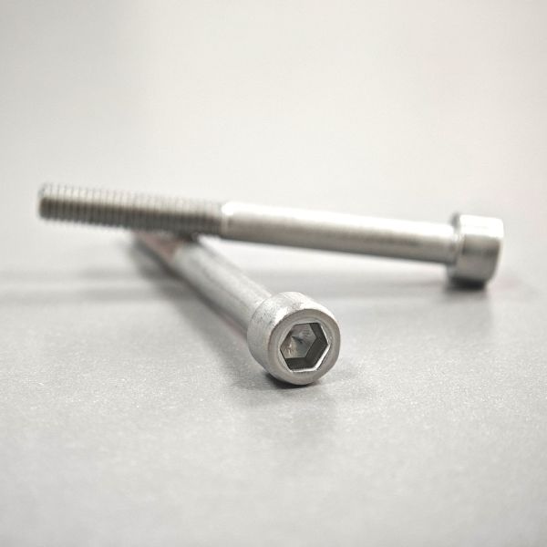 Plain Finish Half Thread Stainless Steel Hex Socket Head Screw with DIN Standard