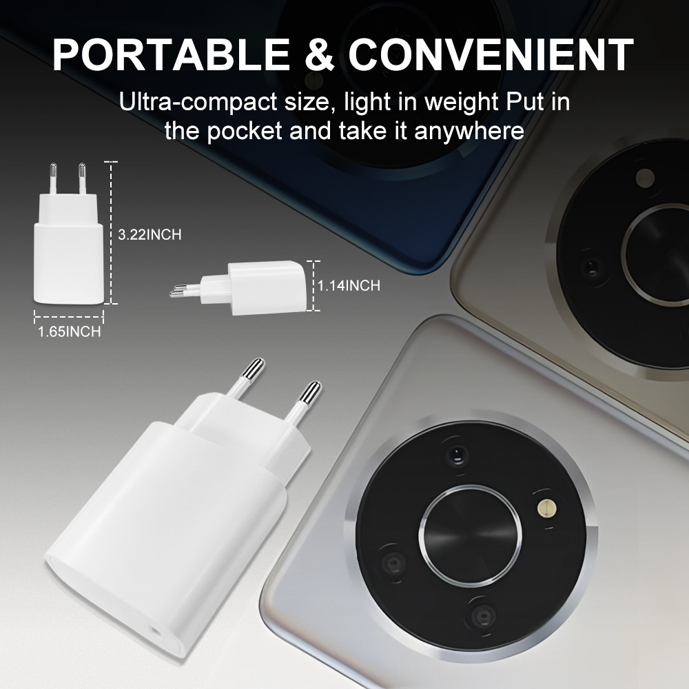 20W 30W Mobile Phone Charger Power Adapter USB Type C Portable Phone Charger For Samsung IPhone Fast Charger