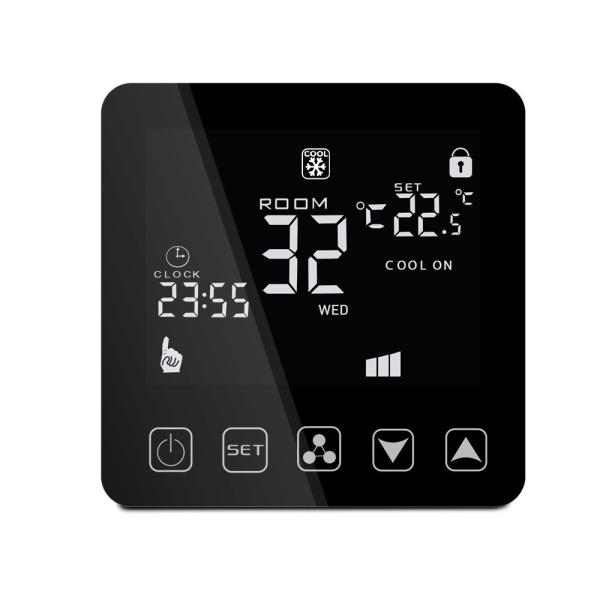 Quality Homekit Programmable Electronic Room Thermostats 1.0Mpa Touch Screen for sale