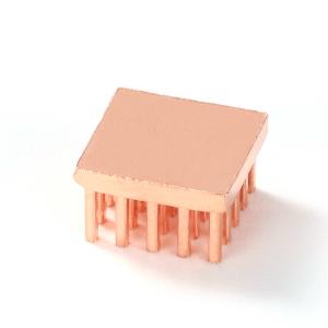 Buy cheap 86x40mm Stable Copper Heat Sink Anti Erosion Anodized Surface Treatment product
