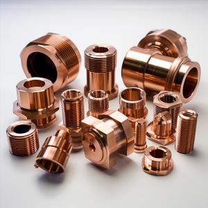 Buy cheap ISO9001 CNC Turning Copper Parts Mechanical Products Metal CNC Machining Service product