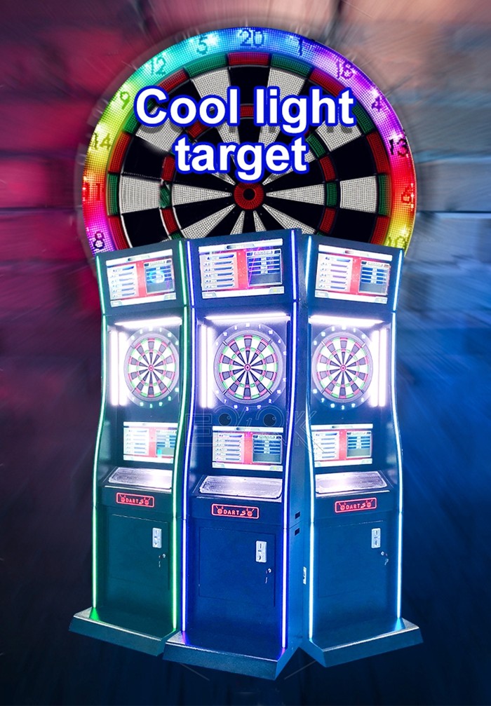 New Hardcover Dart Machine Coin Operated Darts Machine Dart Flight Machine