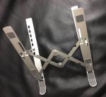 CNC Lathe Machining 250g Tablet Reading Stand / Folding Macbook Stand Durable
