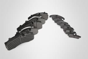 Baiyun Vehicle Brake Pads 80000 - 100000km Warranty NAO Material