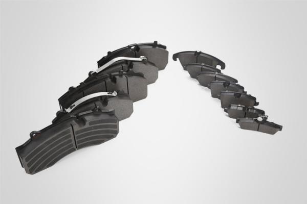 Quality Baiyun Vehicle Brake Pads 80000 - 100000km Warranty NAO Material for sale