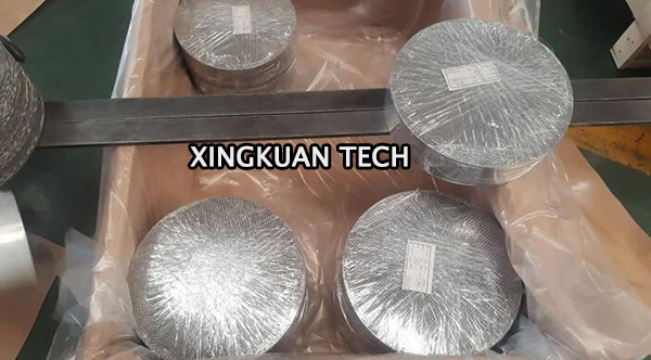Stainless Steel Extruder Screen Mesh Filter Foreign Particles From Melt Plastic
