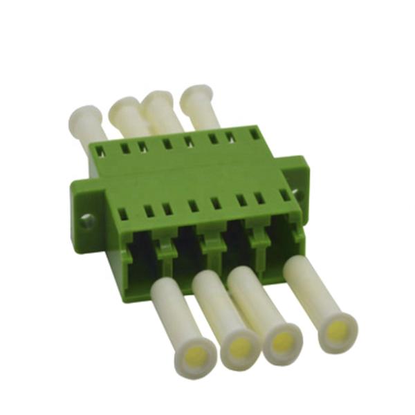 Quality SM LC/APC Quad Optical Adapter for sale