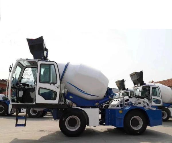 Quality 60kw Mini Self Loading 1.2cbm Concrete Mixer Truck for sale