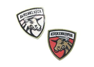 Buy cheap Brooches Adhesive Embroidered Patches Iron - On Backing Customized Shape product