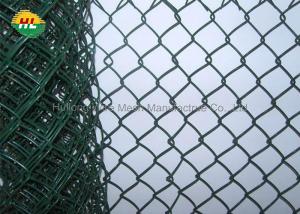 3mm Cyclone Wire Mesh Fencing , 25mtr Diamond Chain Link Fencing