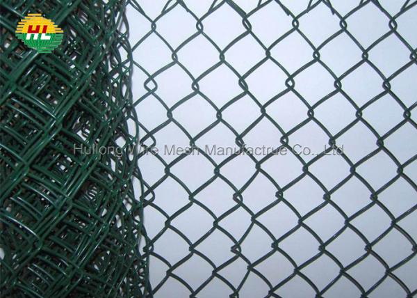 Quality 3mm Cyclone Wire Mesh Fencing , 25mtr Diamond Chain Link Fencing for sale