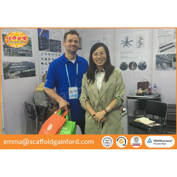 Hot dip galvanized painted Q235 adjustable 600mm U head jack for supporting beam for Singapore project