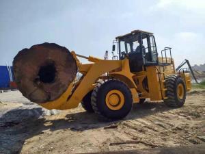 China Hydraulic Transmission 10 12 15 20T Wood Timber Log Loader on sale