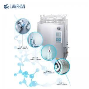 China Stainless Steel Automatic High Pressure Vertical Autoclave Steam Sterilizer for Mushroom on sale