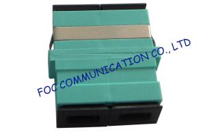OM3 Fiber Optic Adapter SC Duplex Short Ear High Stability For Telecom Networks