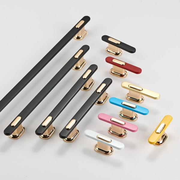 Quality Wardrobe Dresser Cabinet Hardware Handle Nordic Style Multicolour for sale