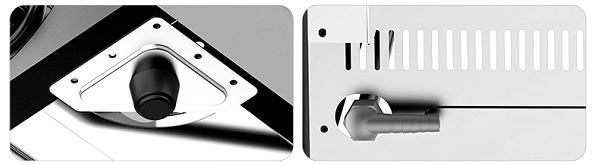 Europe Type Stainless Steel 3 Burner Outdoor Stove Portable With Cover