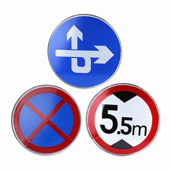Quality OEM Mandatory Reflective Traffic Signs Speed Limit For Road Safety Warning for sale