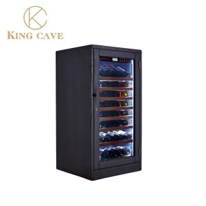 Constant Temperature Custom Wine Cooler With LED Lights Low Noise
