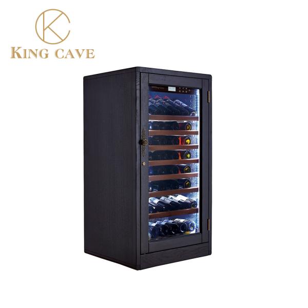 Quality Constant Temperature Custom Wine Cooler With LED Lights Low Noise for sale
