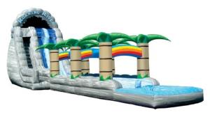 Buy cheap Inflatable Water Slide, hippo slide , inflatable giant palm slide product