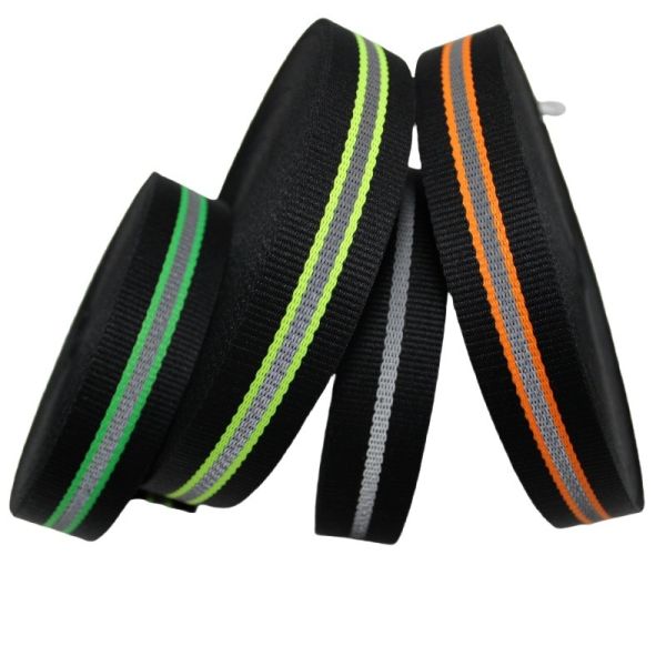 1 Inch Custom Color Nylon Polyester Reflective Webbing Strap