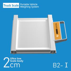 Portable Vehicle Axle Truck Scale With PDA And APP Data Management Up 90tons