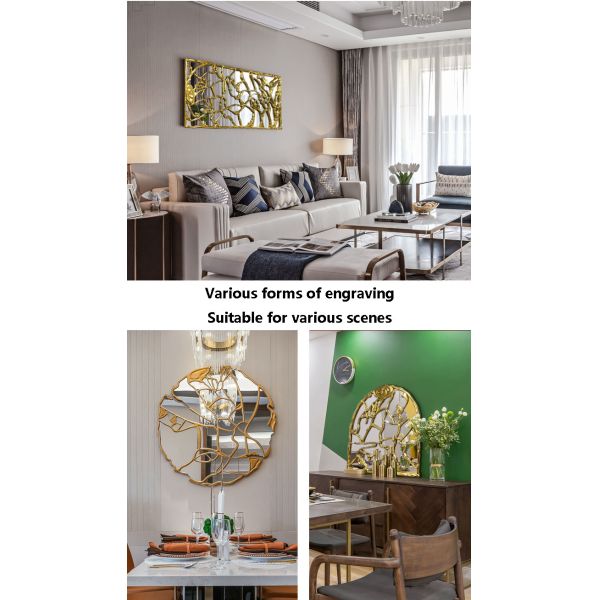 Decorative Full Length Mirror Arched Handmade Moroccan Style Ornament