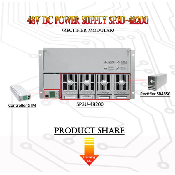 High Efficiency Switch Power Supply SP3U-48200